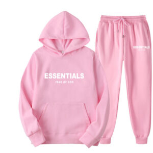 Fear of God Essentials Tracksuit Pink