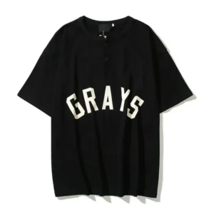 Fear Of God Essential Grays 7 Letter T-Shirt